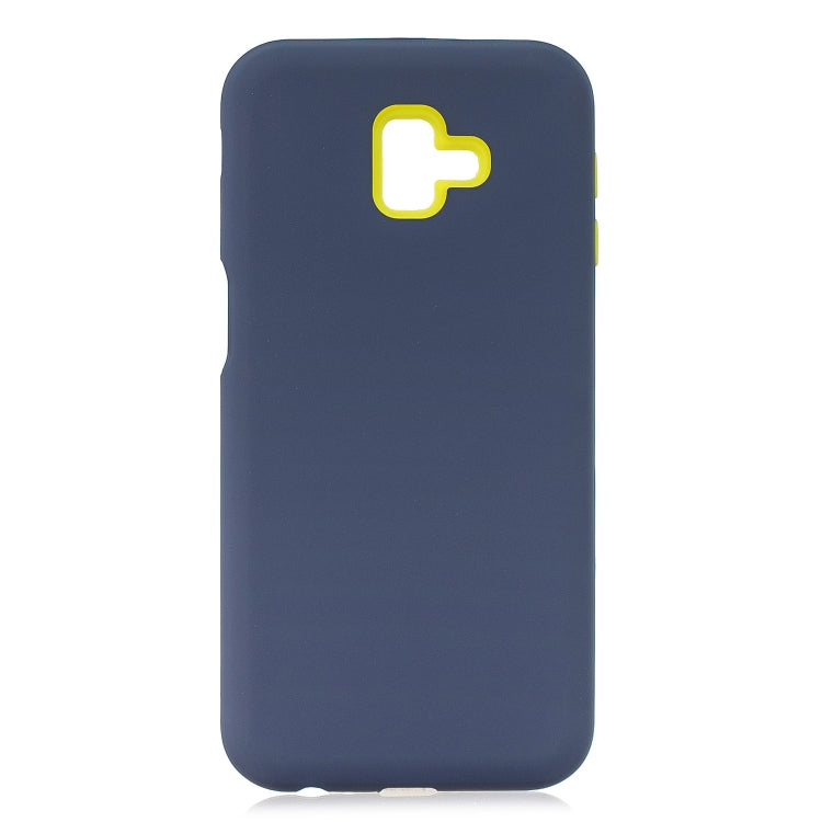 For Galaxy J6+ 3 in 1 Shockproof PC + Silicon Case