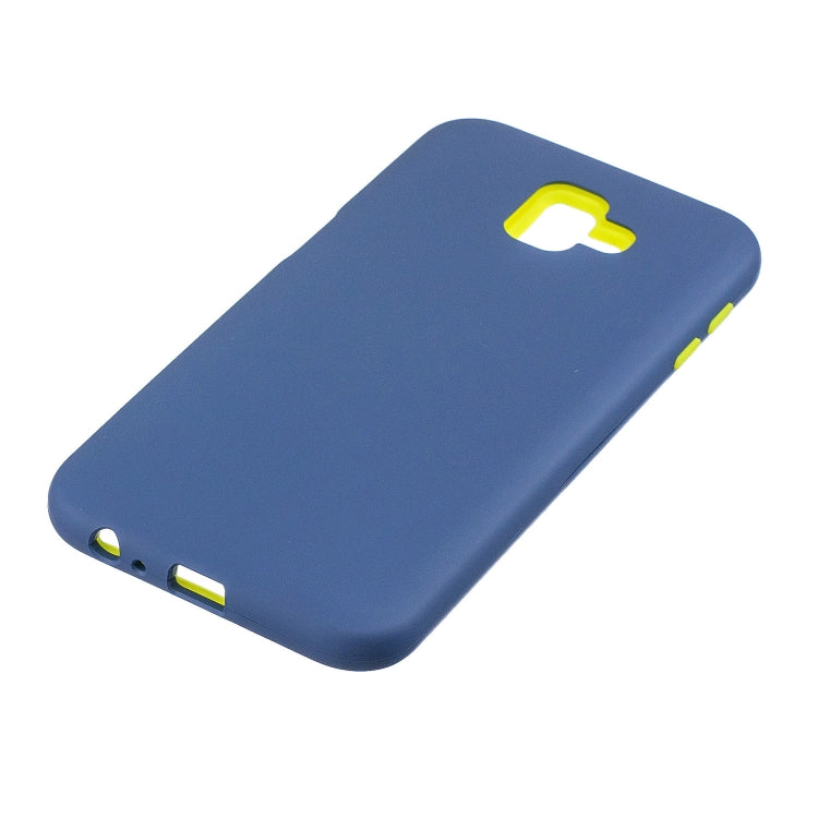 For Galaxy J6+ 3 in 1 Shockproof PC + Silicon Case