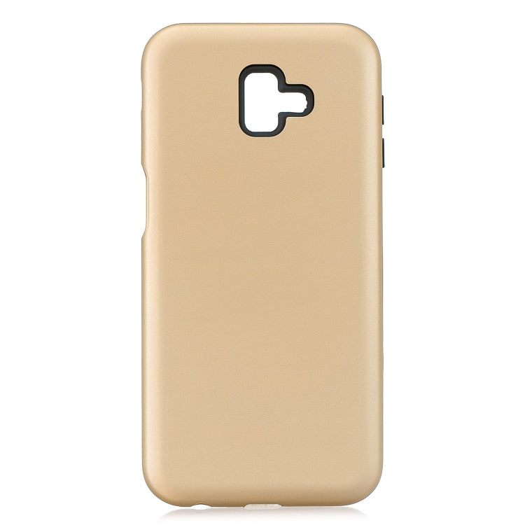 For Galaxy J6+ 3 in 1 Shockproof PC + Silicon Case