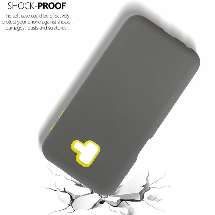For Galaxy J6+ 3 in 1 Shockproof PC + Silicon Case