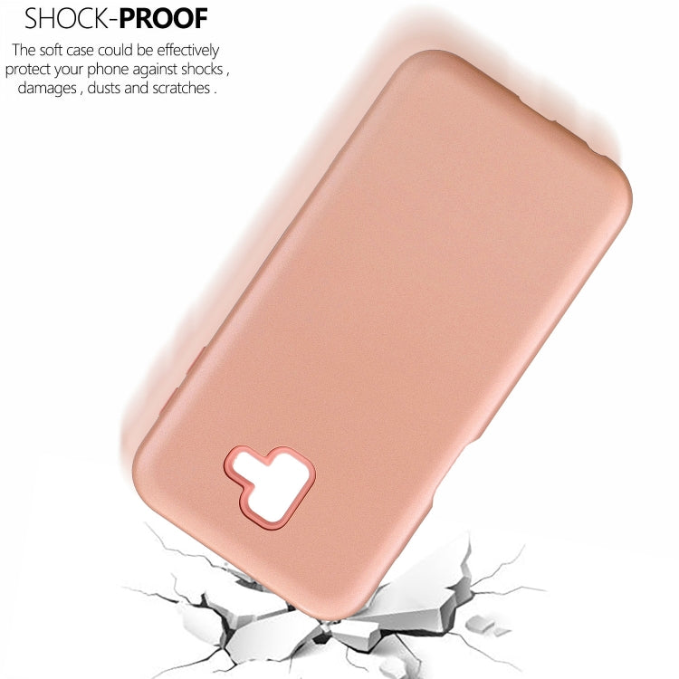For Galaxy J6+ 3 in 1 Shockproof PC + Silicon Case
