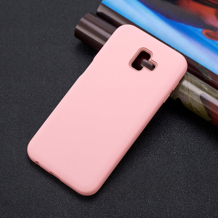 For Galaxy J6+ 3 in 1 Shockproof PC + Silicon Case