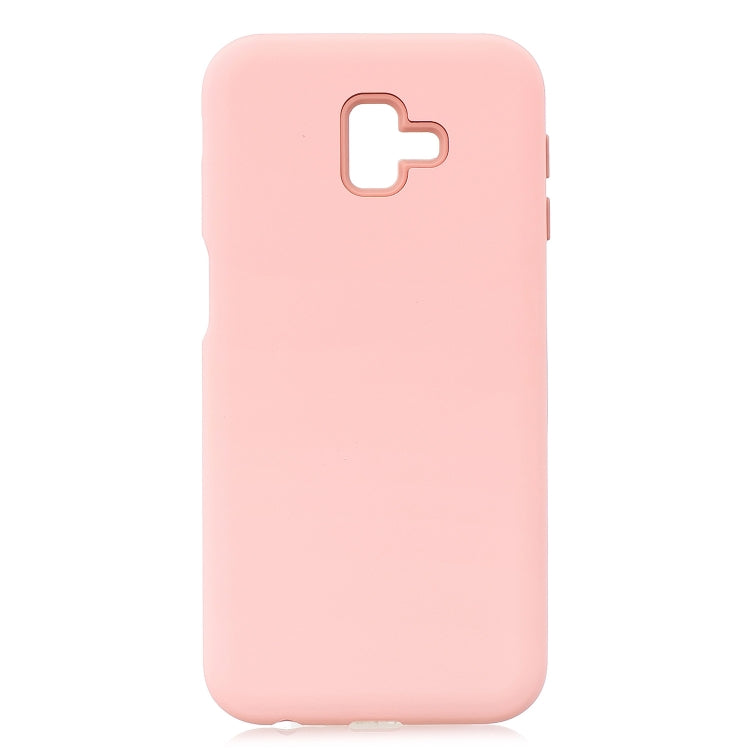 For Galaxy J6+ 3 in 1 Shockproof PC + Silicon Case