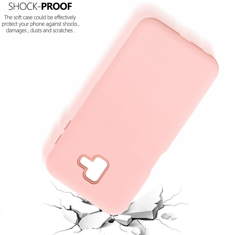 For Galaxy J6+ 3 in 1 Shockproof PC + Silicon Case
