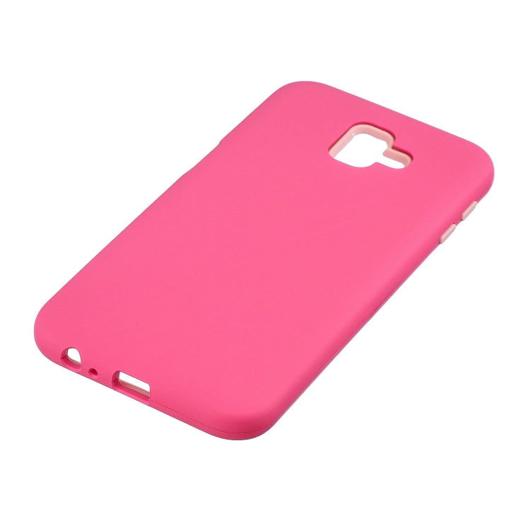For Galaxy J6+ 3 in 1 Shockproof PC + Silicon Case
