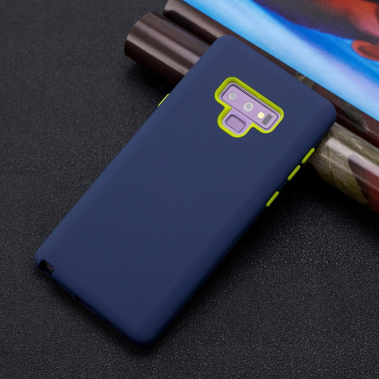 For Galaxy Note9 3 in 1 Shockproof PC + Silicon Case