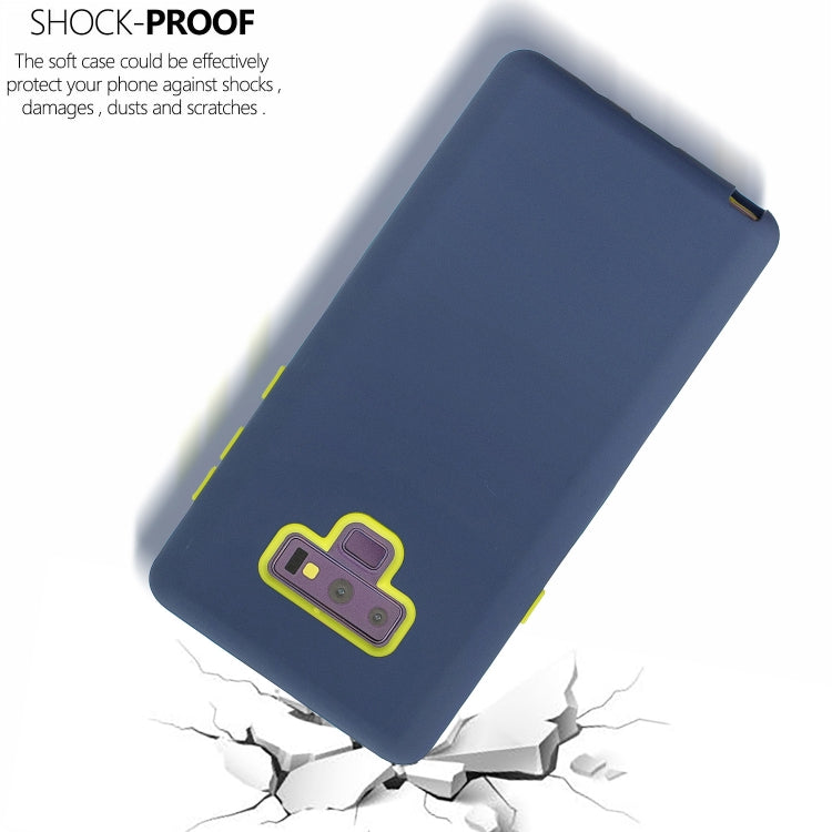 For Galaxy Note9 3 in 1 Shockproof PC + Silicon Case
