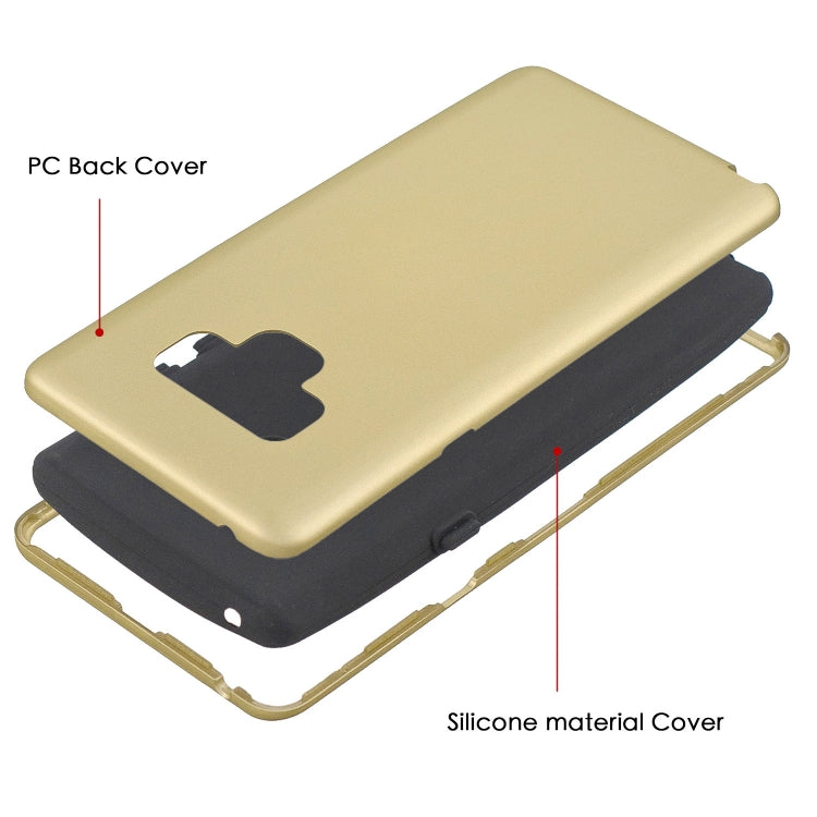 For Galaxy Note9 3 in 1 Shockproof PC + Silicon Case