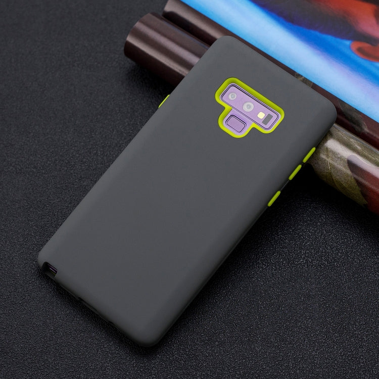 For Galaxy Note9 3 in 1 Shockproof PC + Silicon Case
