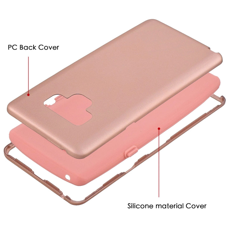 For Galaxy Note9 3 in 1 Shockproof PC + Silicon Case