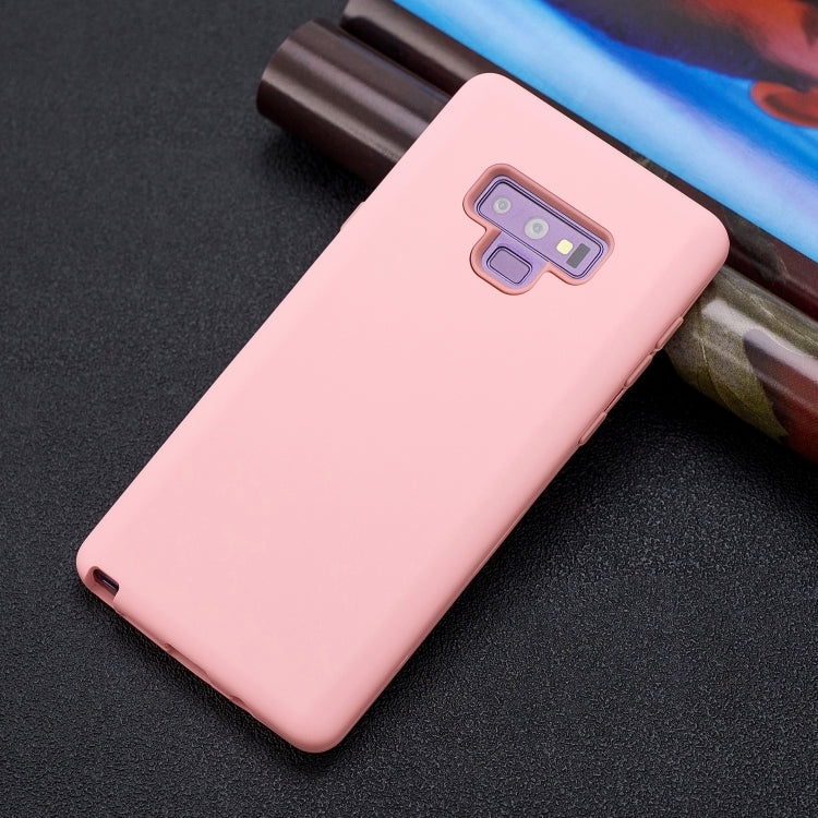For Galaxy Note9 3 in 1 Shockproof PC + Silicon Case