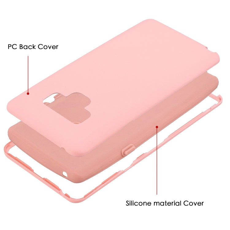 For Galaxy Note9 3 in 1 Shockproof PC + Silicon Case