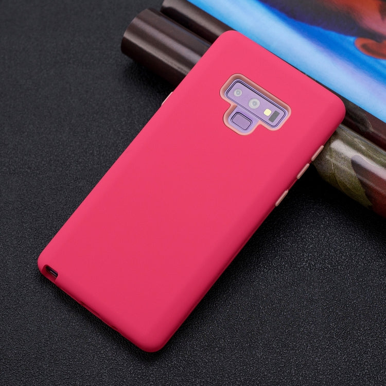 For Galaxy Note9 3 in 1 Shockproof PC + Silicon Case