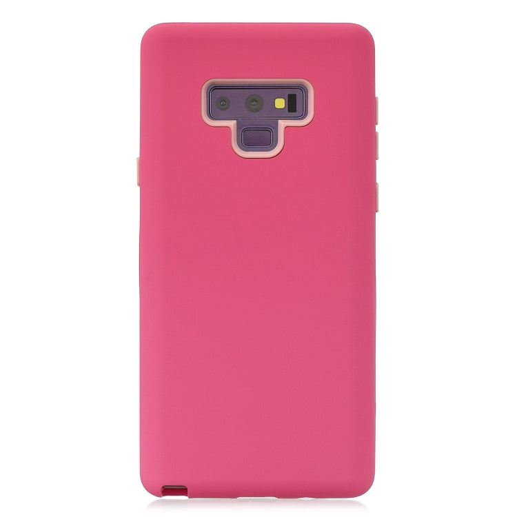 For Galaxy Note9 3 in 1 Shockproof PC + Silicon Case
