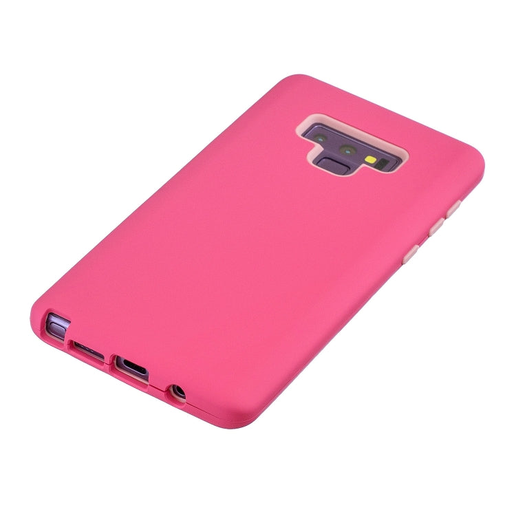 For Galaxy Note9 3 in 1 Shockproof PC + Silicon Case