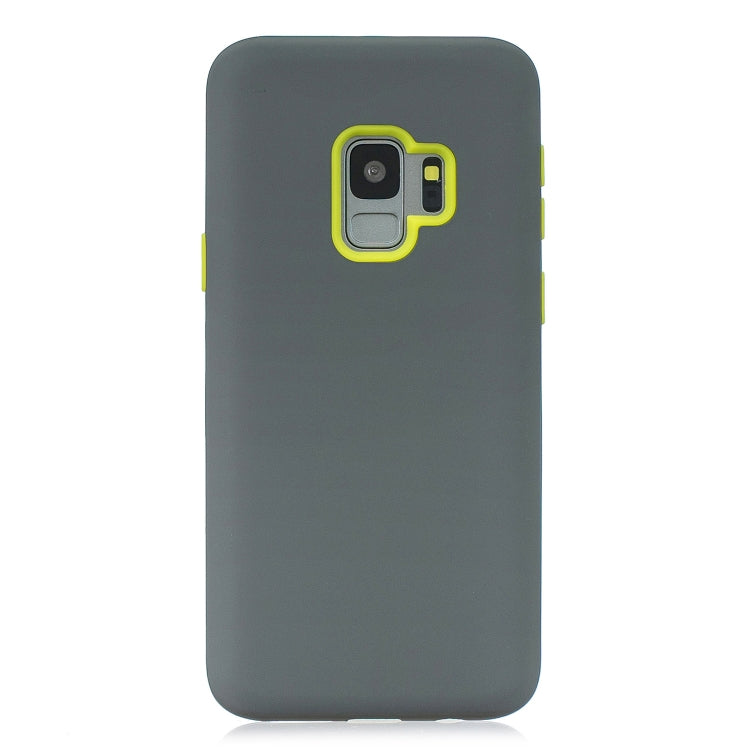 For Galaxy S9 3 in 1 Shockproof PC + Silicon Case