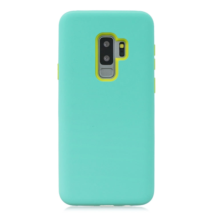 For Galaxy S9+ 3 in 1 Shockproof PC + Silicon Case