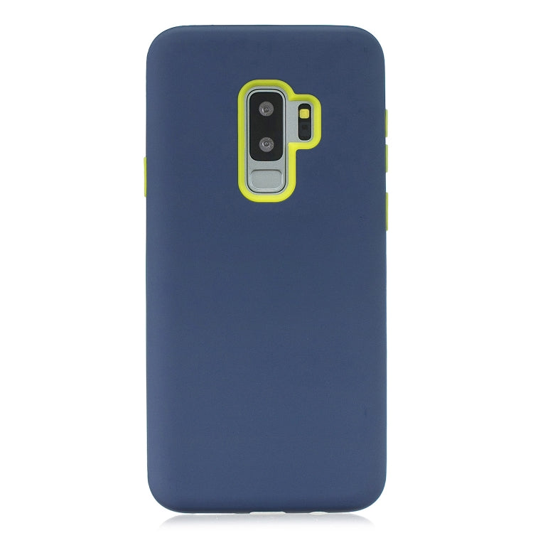 For Galaxy S9+ 3 in 1 Shockproof PC + Silicon Case