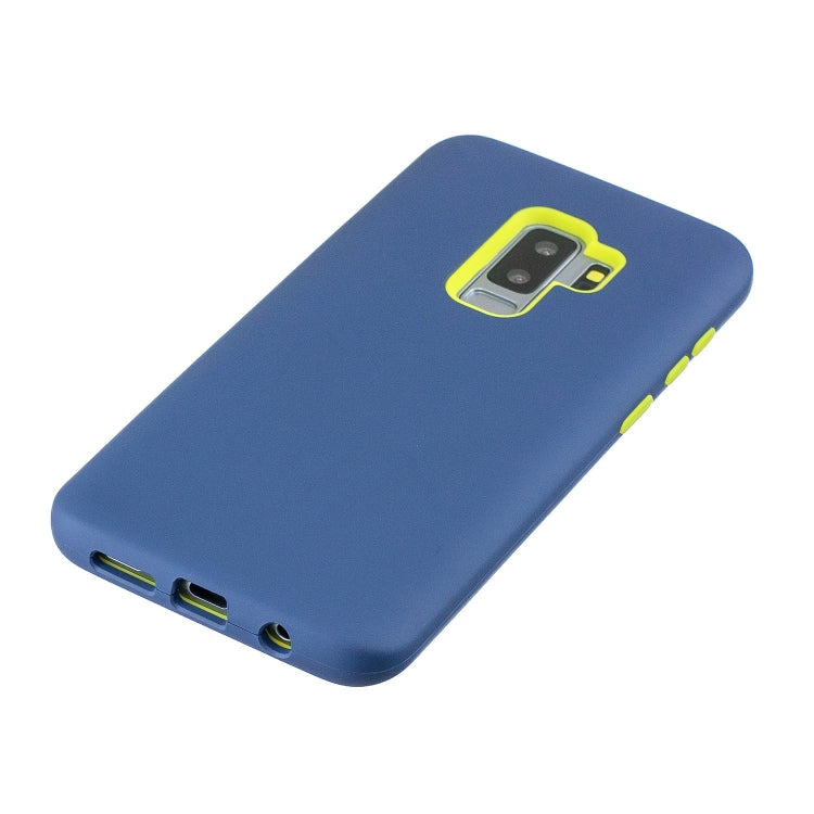 For Galaxy S9+ 3 in 1 Shockproof PC + Silicon Case