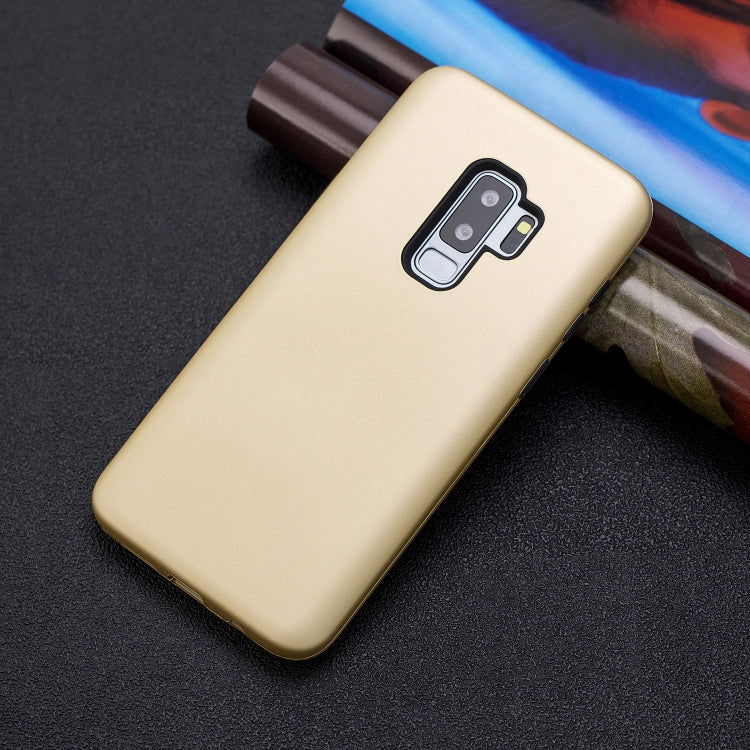For Galaxy S9+ 3 in 1 Shockproof PC + Silicon Case