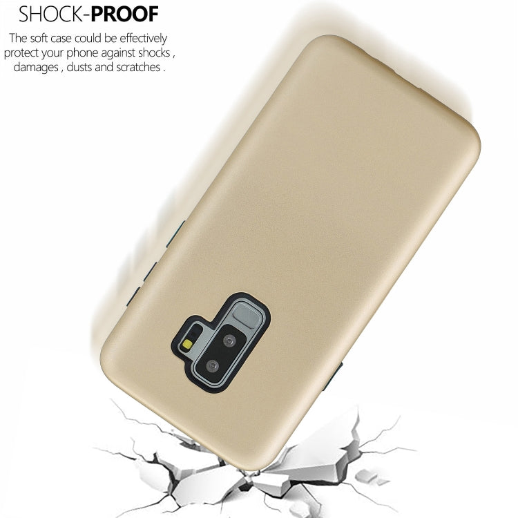 For Galaxy S9+ 3 in 1 Shockproof PC + Silicon Case