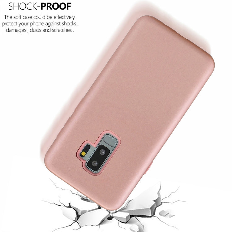 For Galaxy S9+ 3 in 1 Shockproof PC + Silicon Case