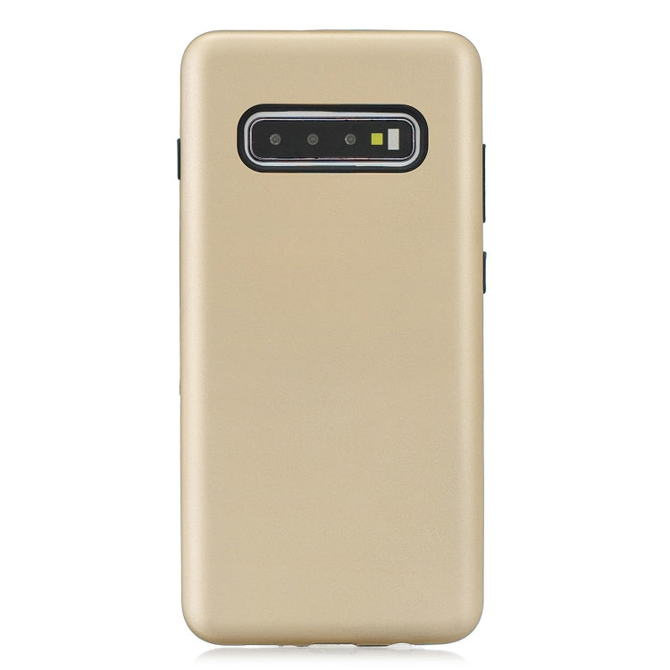 For Galaxy S10 3 in 1 Shockproof PC + Silicon Case