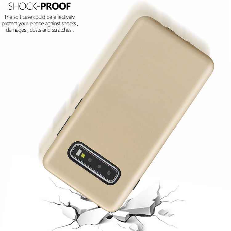 For Galaxy S10 3 in 1 Shockproof PC + Silicon Case