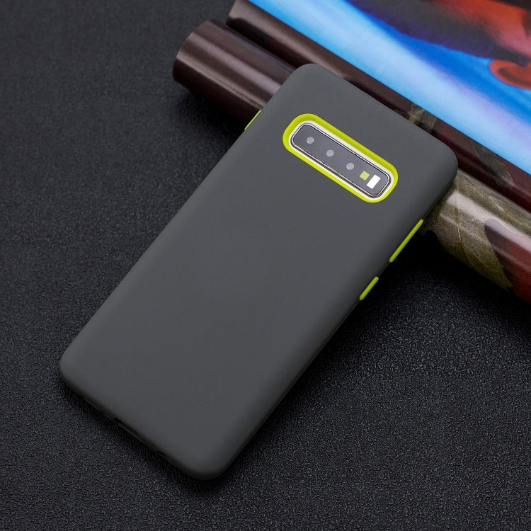 For Galaxy S10 3 in 1 Shockproof PC + Silicon Case