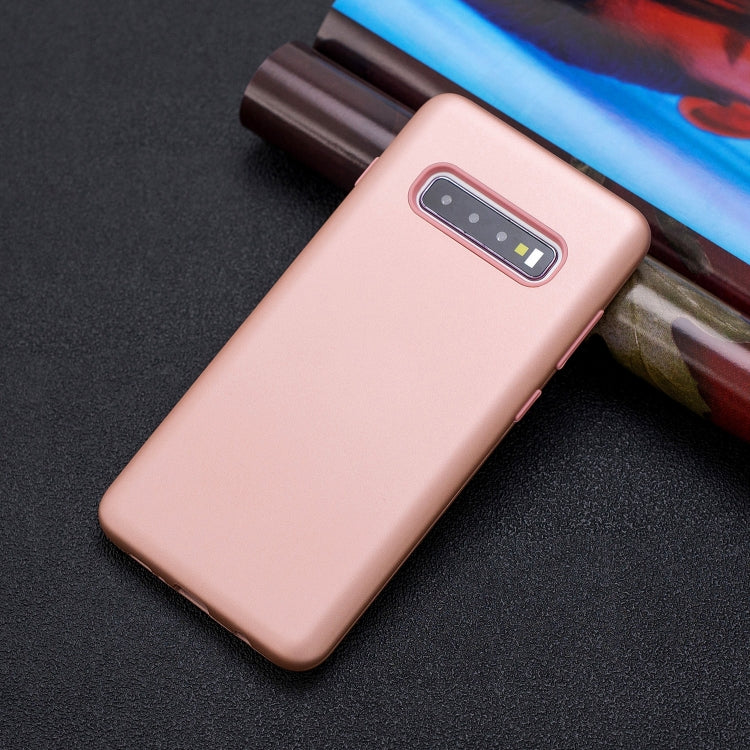 For Galaxy S10 3 in 1 Shockproof PC + Silicon Case