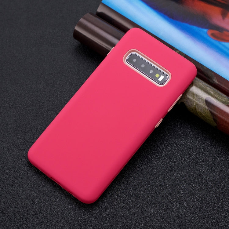 For Galaxy S10 3 in 1 Shockproof PC + Silicon Case