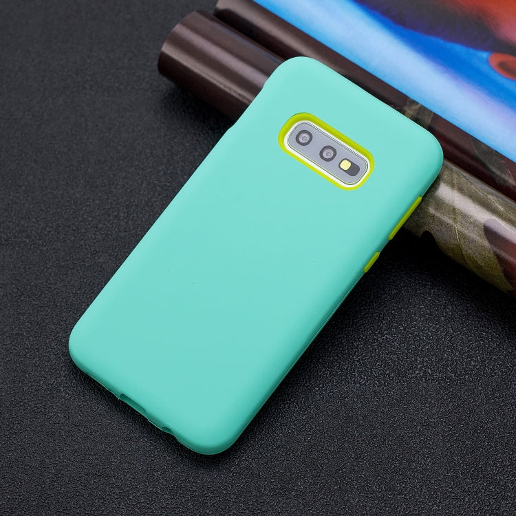 For Galaxy S10e 3 in 1 Shockproof PC + Silicon Case