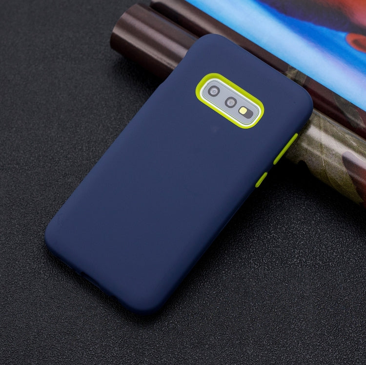 For Galaxy S10e 3 in 1 Shockproof PC + Silicon Case