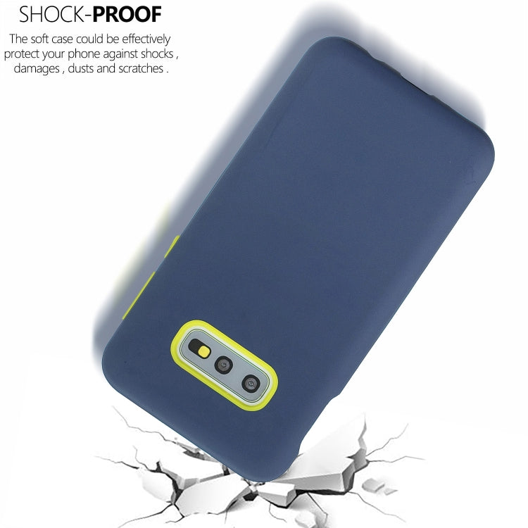 For Galaxy S10e 3 in 1 Shockproof PC + Silicon Case