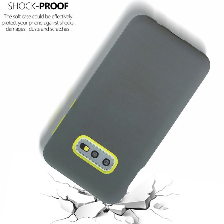 For Galaxy S10e 3 in 1 Shockproof PC + Silicon Case