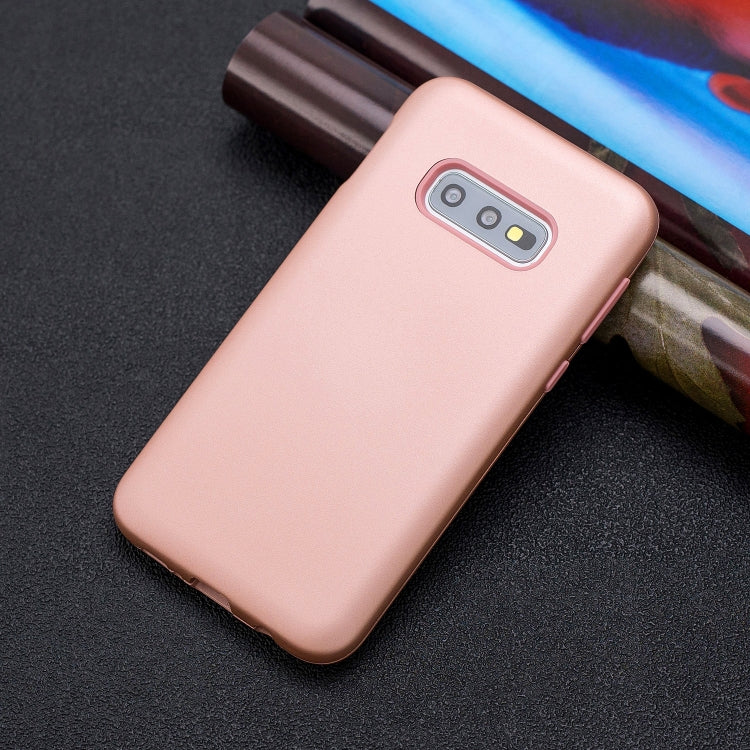 For Galaxy S10e 3 in 1 Shockproof PC + Silicon Case