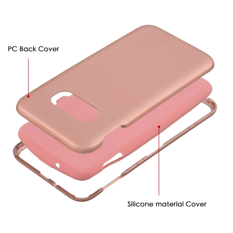 For Galaxy S10e 3 in 1 Shockproof PC + Silicon Case