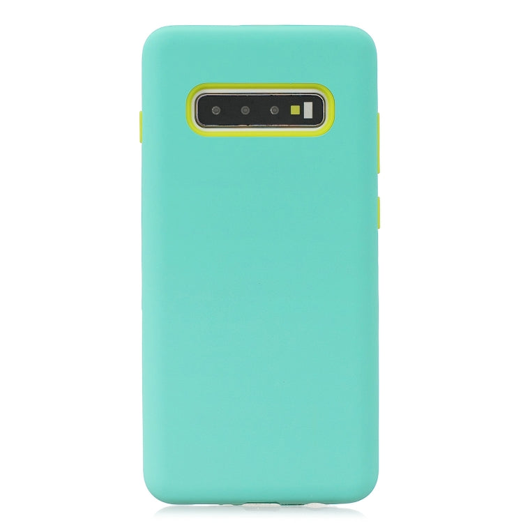 For Galaxy S10+ 3 in 1 Shockproof PC + Silicon Case