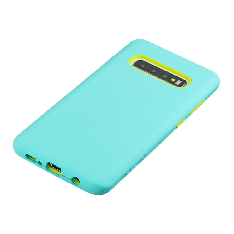 For Galaxy S10+ 3 in 1 Shockproof PC + Silicon Case