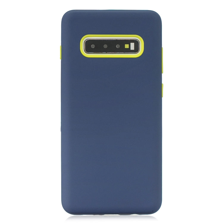 For Galaxy S10+ 3 in 1 Shockproof PC + Silicon Case