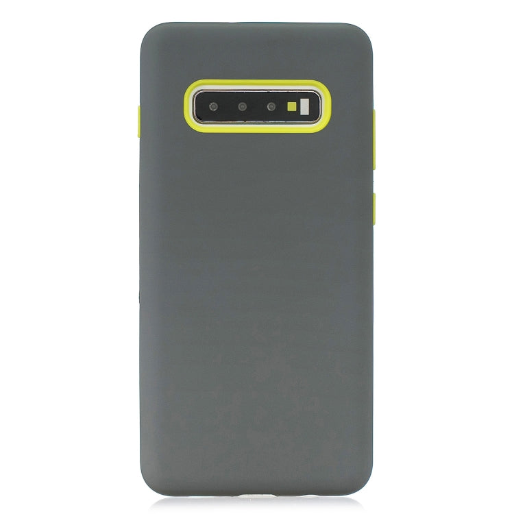 For Galaxy S10+ 3 in 1 Shockproof PC + Silicon Case