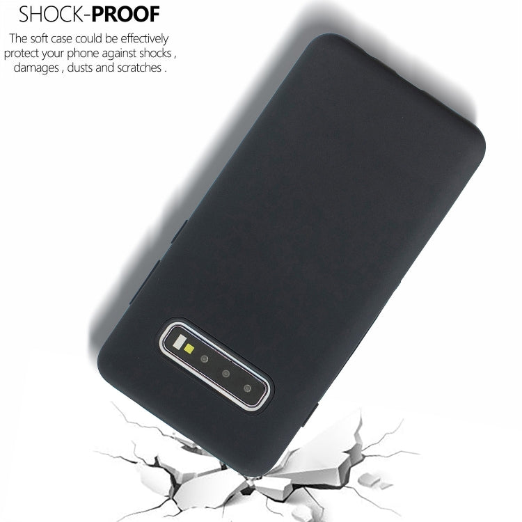 For Galaxy S10+ 3 in 1 Shockproof PC + Silicon Case