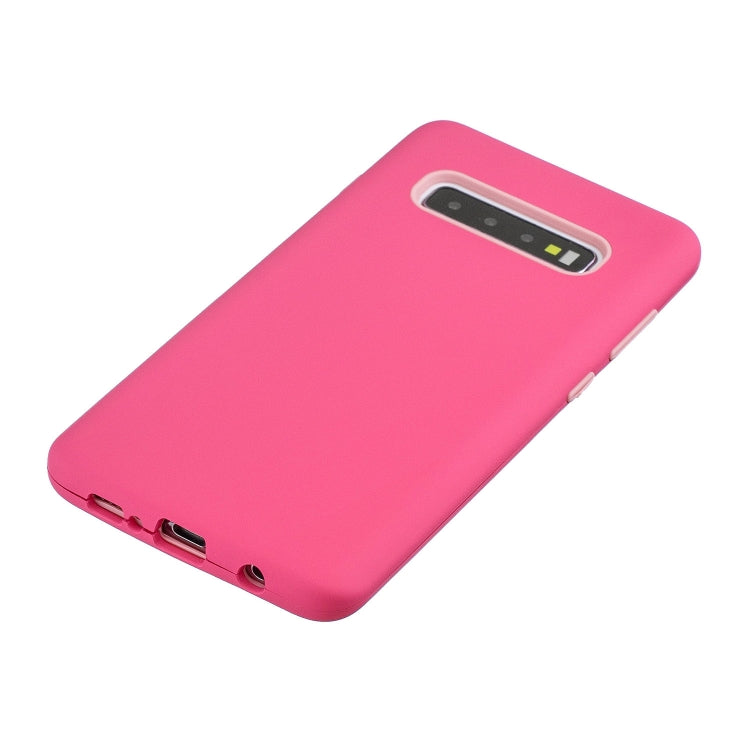 For Galaxy S10+ 3 in 1 Shockproof PC + Silicon Case