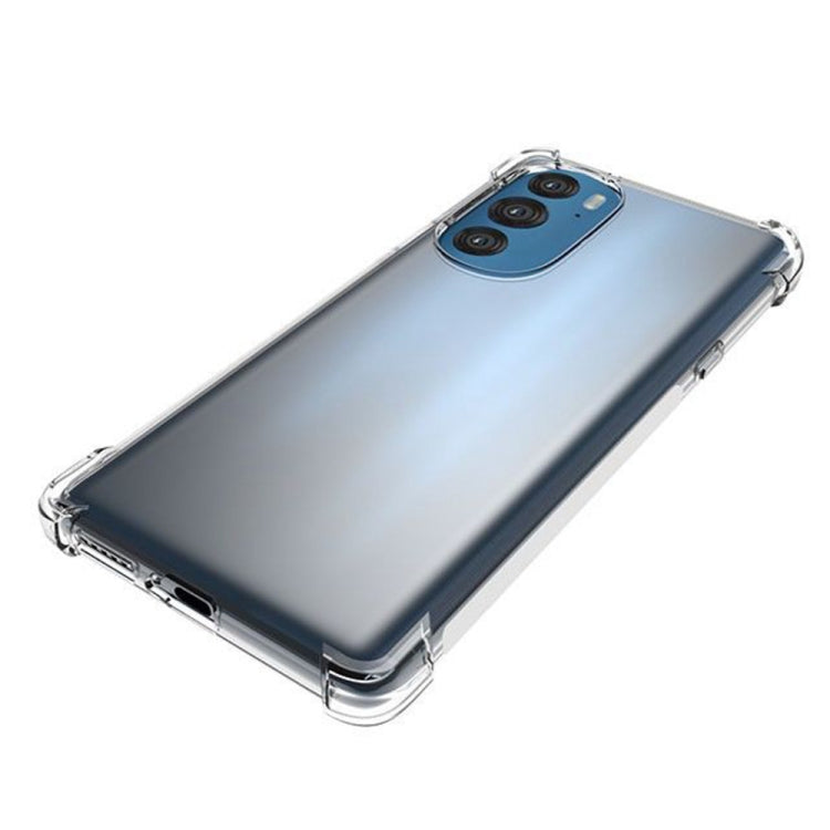 For Motorola Moto Edge X30 Shockproof Non-slip Thickening TPU Phone Case(Transparent)