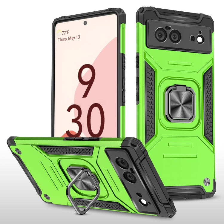 For Google Pixel 6 Magnetic Ring Holder Armor Phone Case