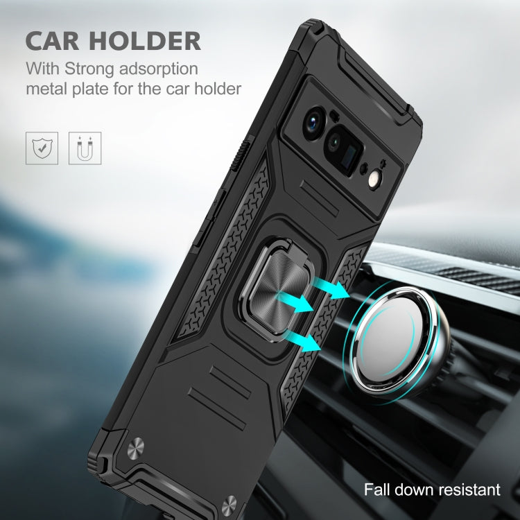 For Google Pixel 6 Pro Magnetic Ring Holder Armor Phone Case