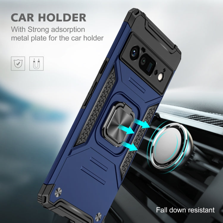 For Google Pixel 6 Pro Magnetic Ring Holder Armor Phone Case
