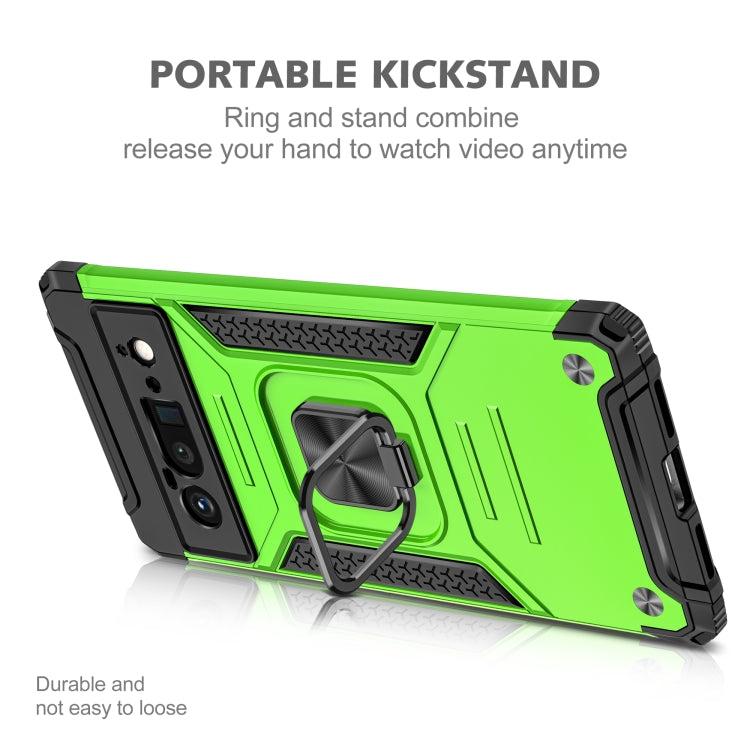 For Google Pixel 6 Pro Magnetic Ring Holder Armor Phone Case