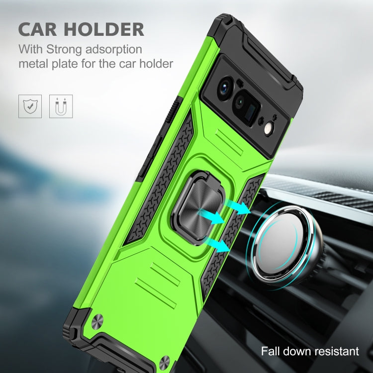 For Google Pixel 6 Pro Magnetic Ring Holder Armor Phone Case