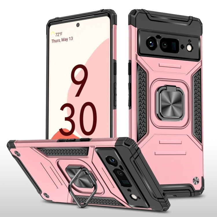 For Google Pixel 6 Pro Magnetic Ring Holder Armor Phone Case